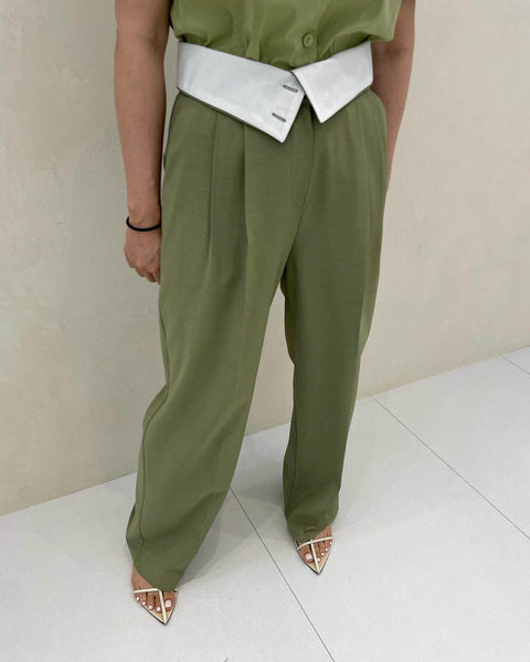 FOLDOVER TROUSERS