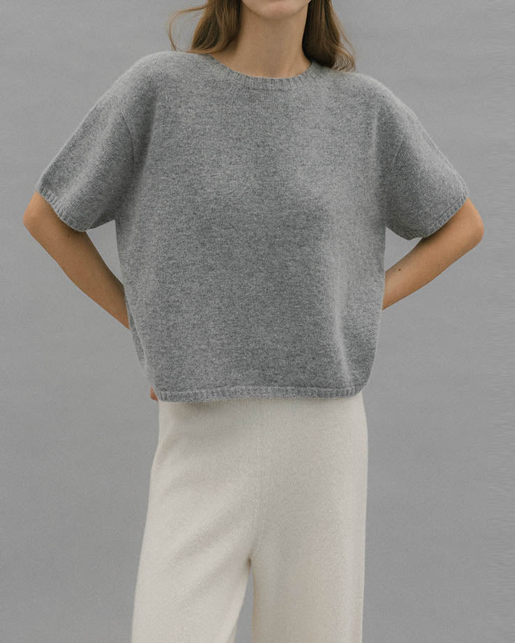 SANNA NY NINA HALF SLEEVE KNIT