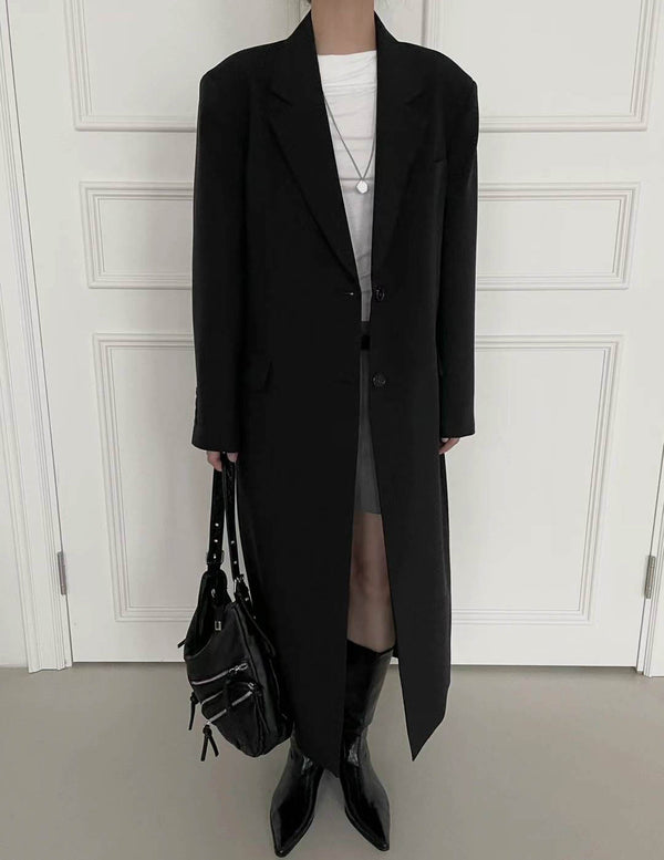 SANNA NY GAVVI OVERCOAT BLACK 