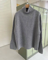 MARIS CASHMERE BLEND KNIT GREY