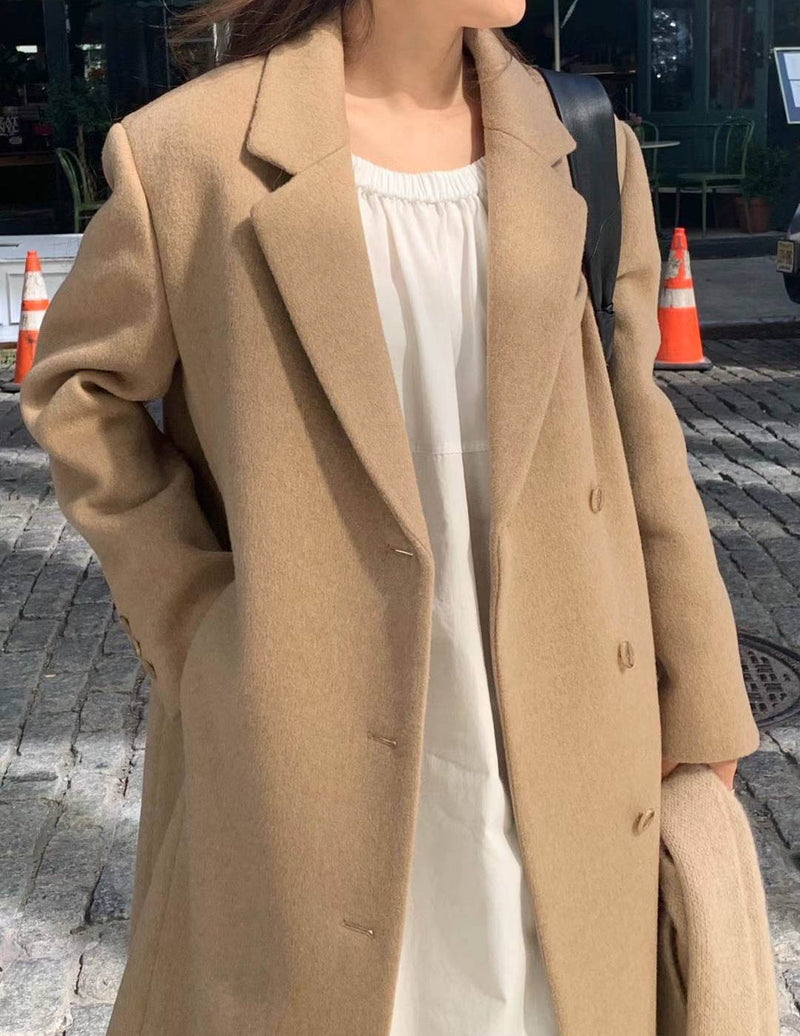 ILARIA WOOL COAT CAMEL