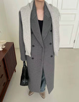 FELICIA WOOL OVERCOAT GREY