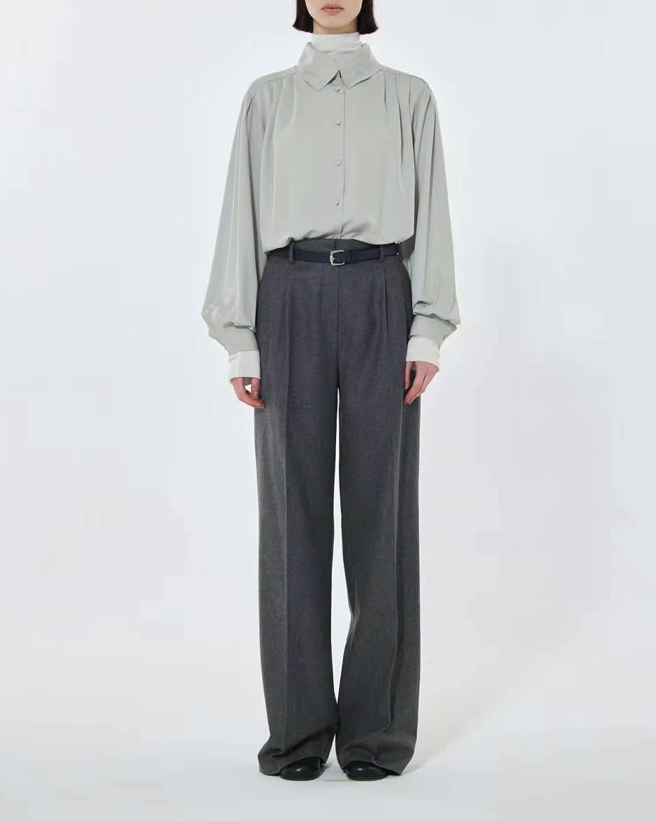 Alexis Trousers Charcoal – SANNA New York