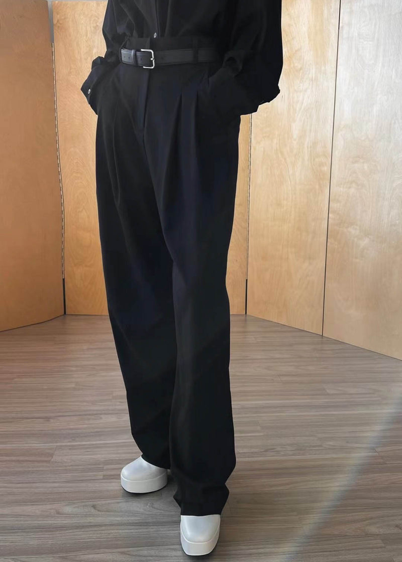 Black Sanna cotton-blend wide-leg cargo trousers, Bogner
